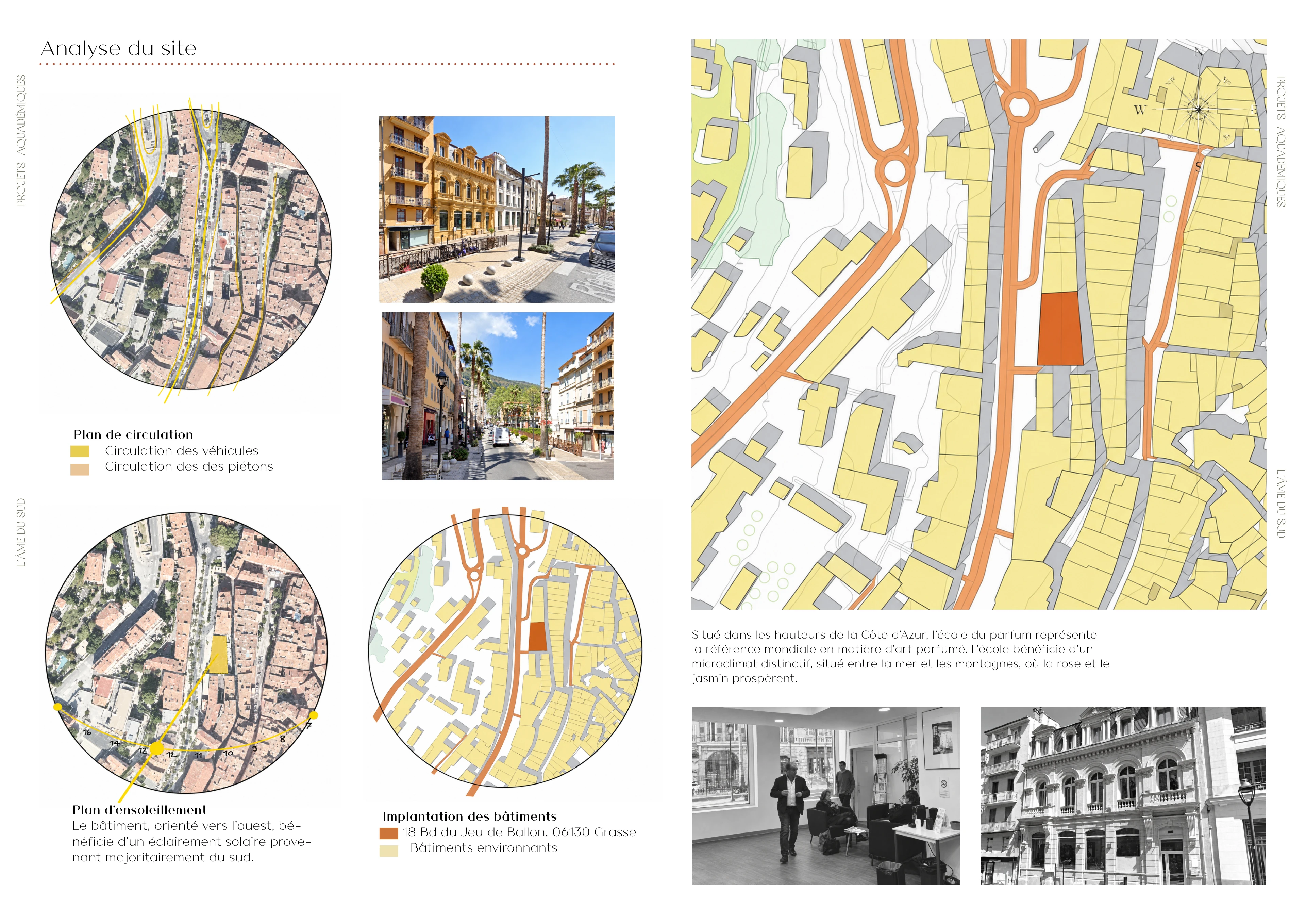 The Soul of the South - Site analysis, portfolio board
